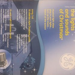 Outside Christmas Lights Music Box