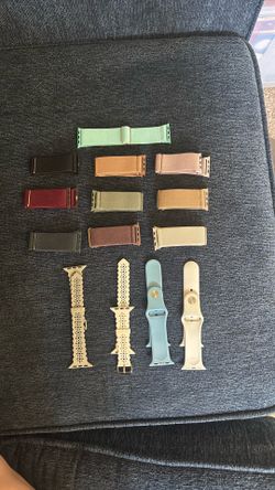 Apple Watch Bands (38mm) – Elastic Stretch & Silicone Styles