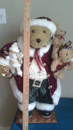 Huge.Christmas teddy bear