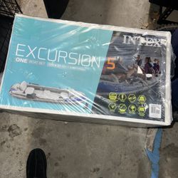 Inflatable Boat. INTEX Excursion Inflatable Boat