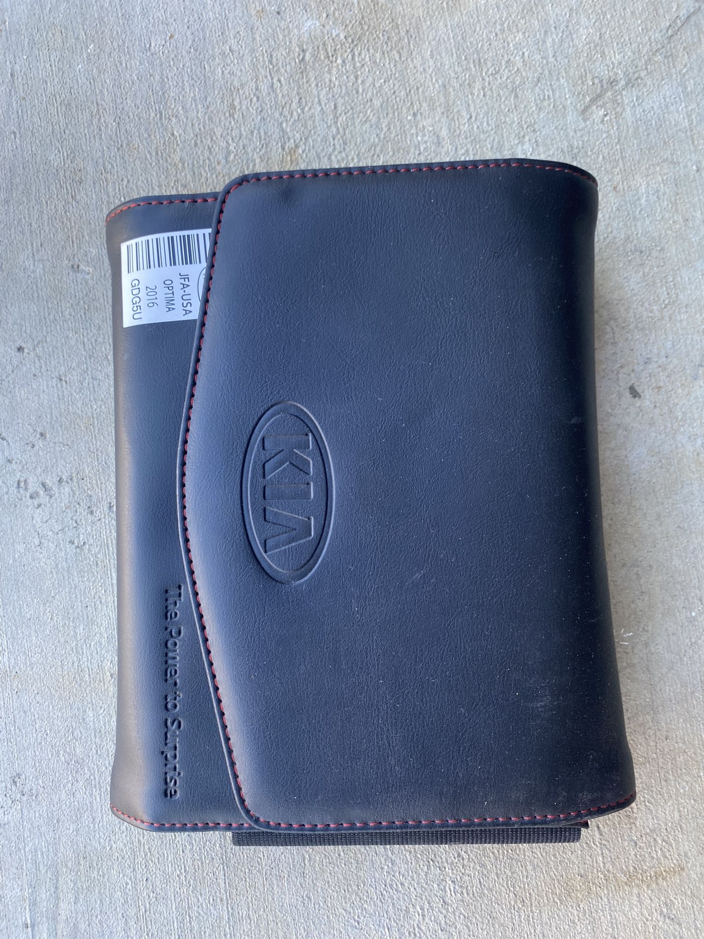 Kia Optima 2015 -2018 OWNERS MANUAL