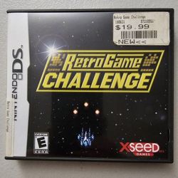 RetroGame Challenge for Nintendo DS - Great condition CIB / complete in box