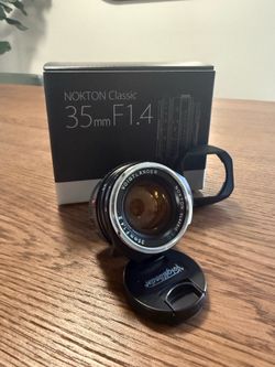 Voigtlander Nokton 35mm F1.4 II SC