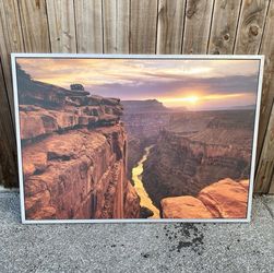 Grand Canyon from Toroweap Point by Ron Watts Framed Print IKEA 55”x39”