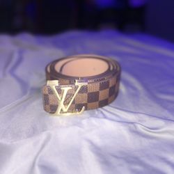 louis vuitton belt authentic