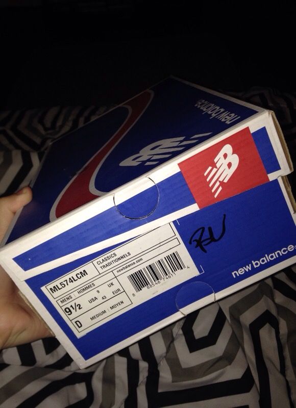 New Balance Red Bandana Shoes