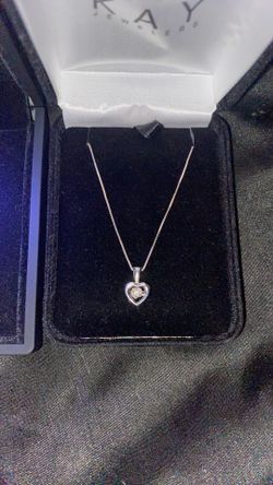 KAY Unstoppable Love Diamond Heart Necklace 