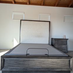 Bed with Incline and End Table