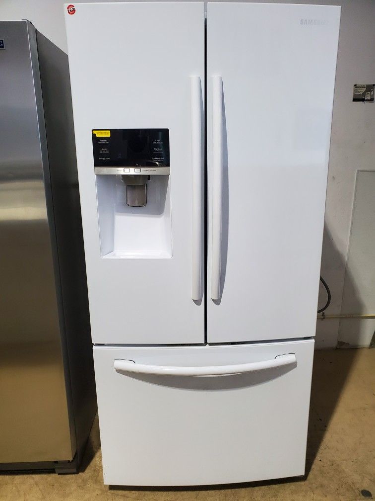 Samsung Refrigerator French Door. With Warranty