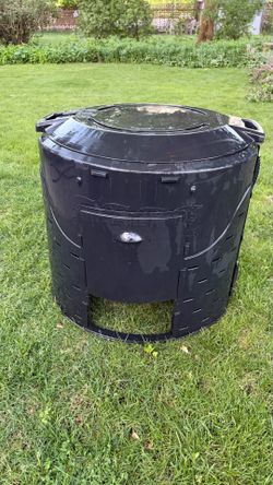Large round compost bin