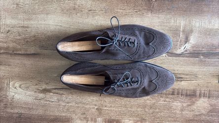 Allen Edmonds suede shoes 10.5 D