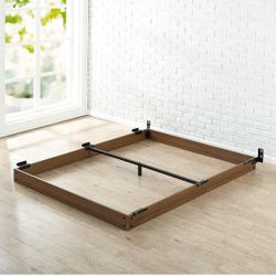 King Bedframe (Wood w/ Metal Support)