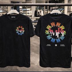 Amiri black tshirt with design