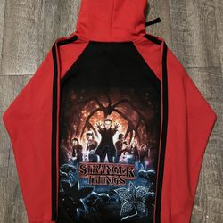 Universal Studios Halloween Horror Nights Stranger Things Hoodie Jacket Size S