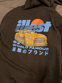 Illest GTR Hoodie Black Large 