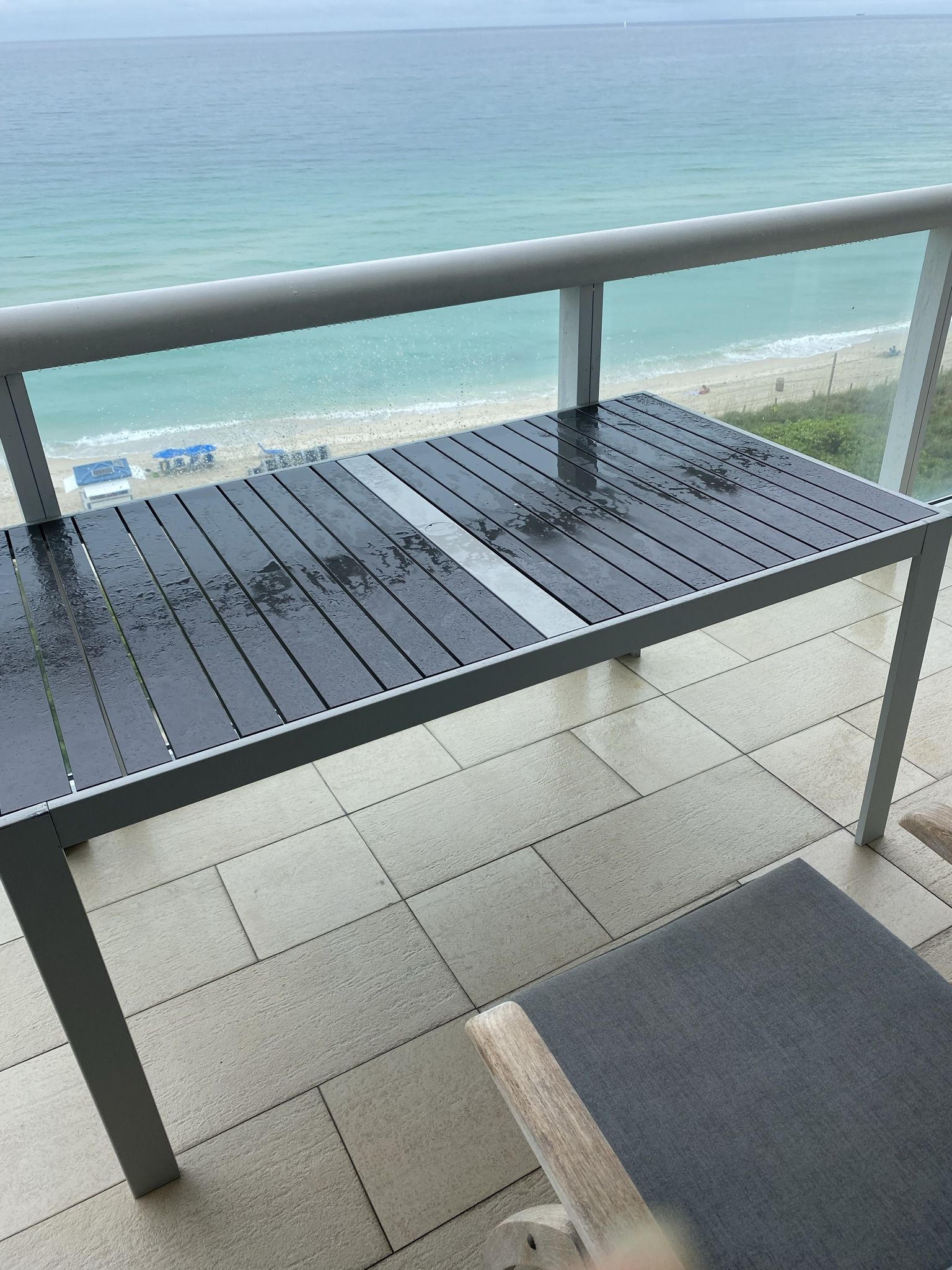 Free IKEA Aluminum Dining Table