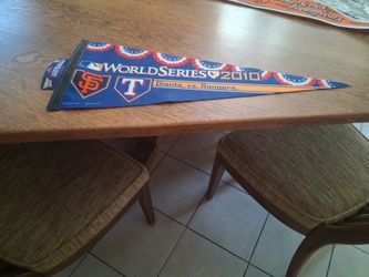 2010 SF Giants WS felt pennant