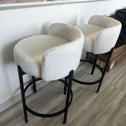 Boucle Counter Stools