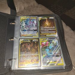 Pokémon Cards Binder With Pokémon Cards Inside