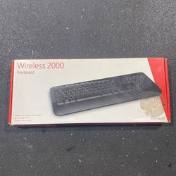 ⌨️ Wireless Keyboard | USB Plug & Play | Full-Size with Number Pad 💻 Great for Work, Home Office, Laptops & Smart TVs! 🖥️📺