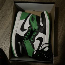 LUCKY GREEN 1s (SIZE 10.5)