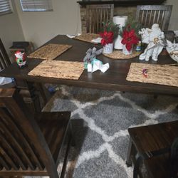 Dining Table With 6 Chairs