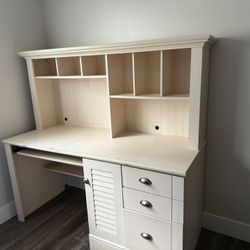 Dirty White Color Desk 