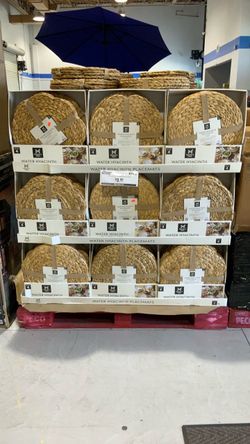 Member's Mark Water Hyacinth Placemats Set of 4 $10