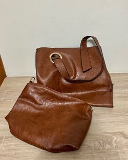 Brown AR New York 2-in-1 Handbag