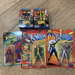 New And Vintage X-Men Action Figures
