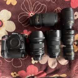 D7100 With lenses