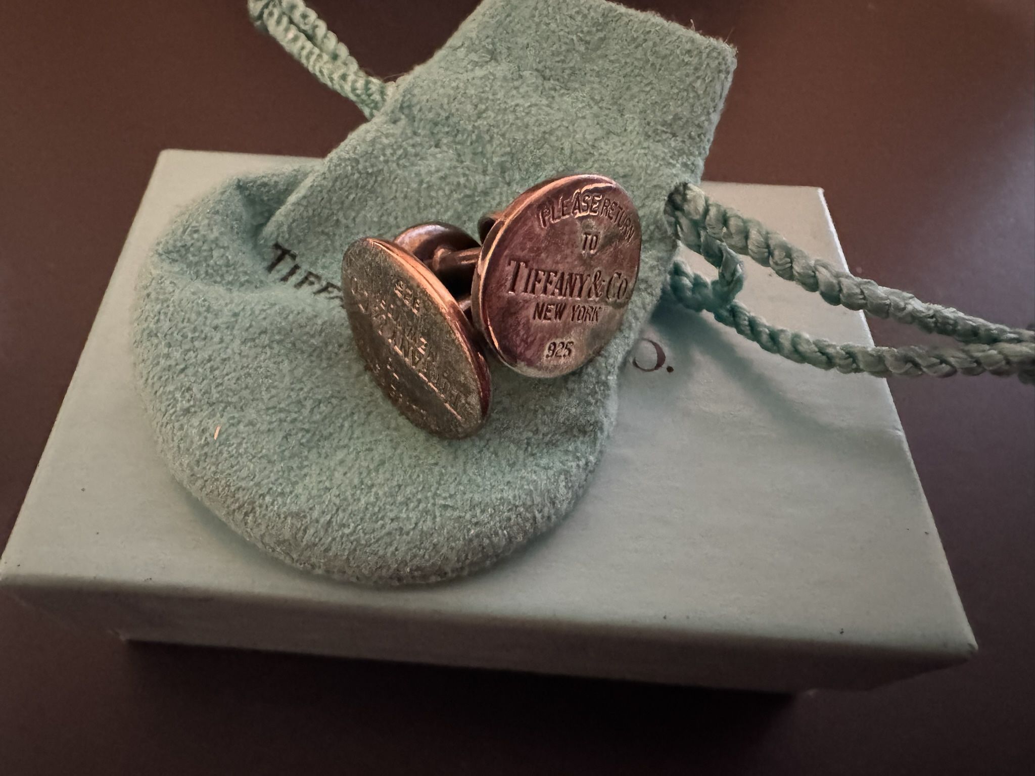 Tiffany and Co Return to New York Cufflinks