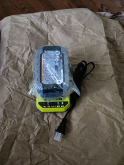 Ryobi battery and charger