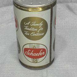 Schaefer Pull Tab Steel Beer Albany, NY And Baltimore, Maryland Vintage Can