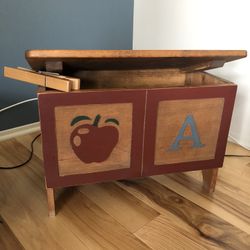 Wooden Toy box 2’ X 14” X 17”  $25