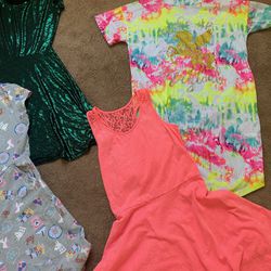 Girls Summer Dresses/Romper