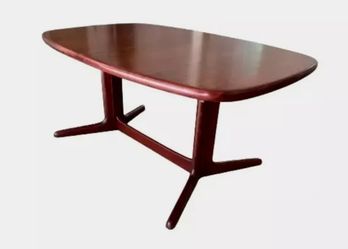 RASMUS ● ROSEWOOD ● MCM Danish Expendable 6-8 Ft Dining Table Set *RETAIL: $7000