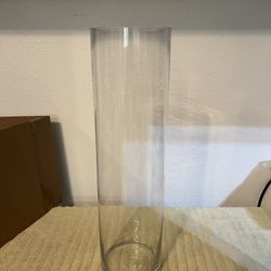 Cylinder Vase 22” Tall $15
