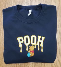 Winnie The Pooh Embroidered Sweater 