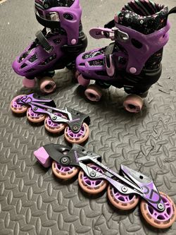 Adjustable roller/in line skates