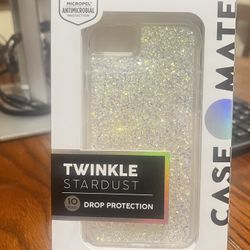 Case-Mate iPhone 7 / iPhone 8 / iPhone SE Case - Twinkle Stardust [10FT Drop Protection] [Wireless Charging Compatible] Luxury Cover with Cute Bling S