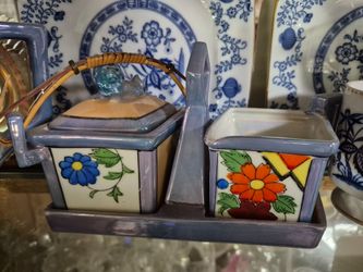 Antique teapot set