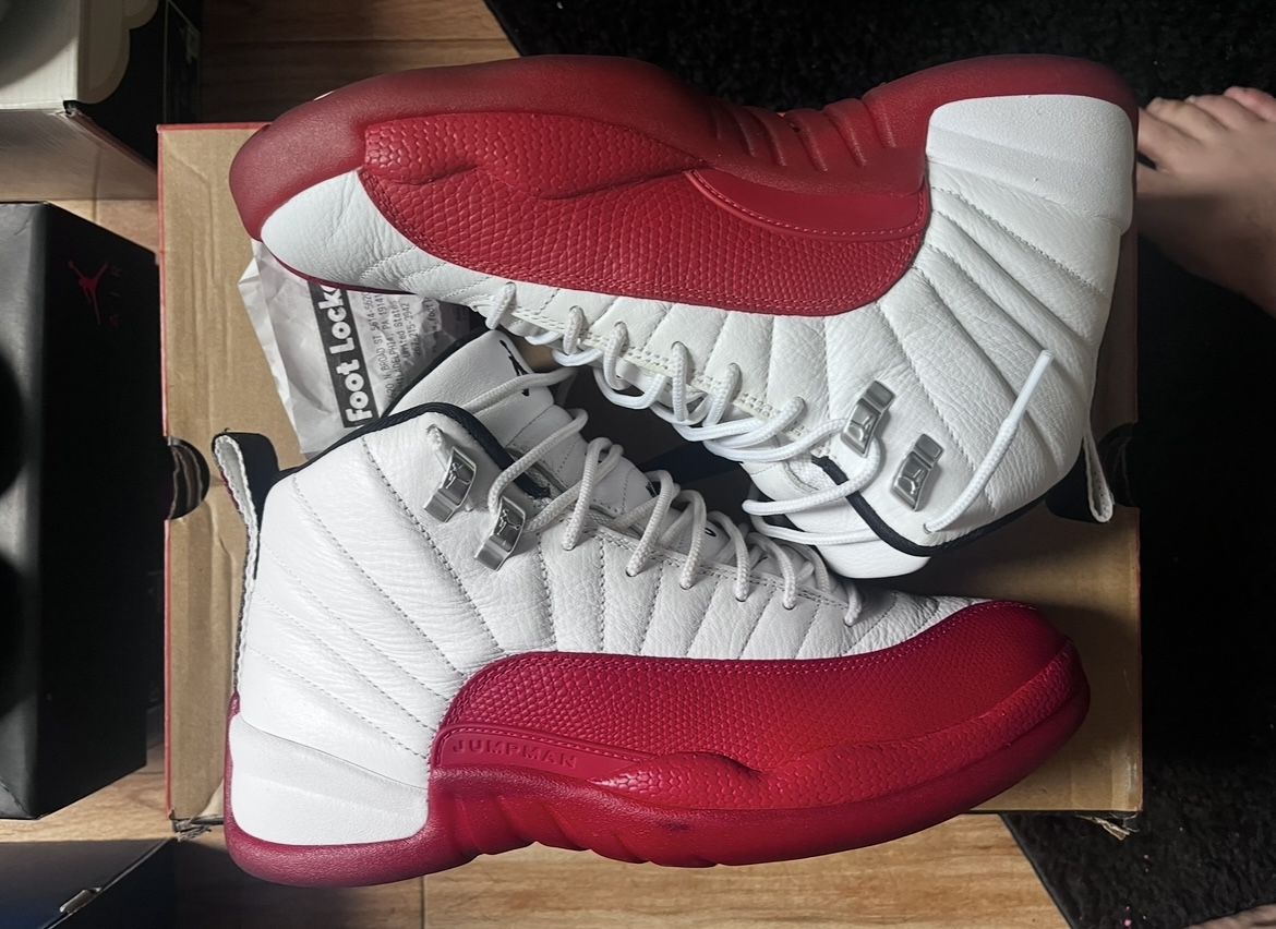 Jordan 12s Cherrys
