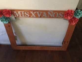 Frame for quinceañera for sale