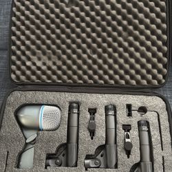 Shure DMK57-52 , 2 Audix D6's And 1 Audix i5