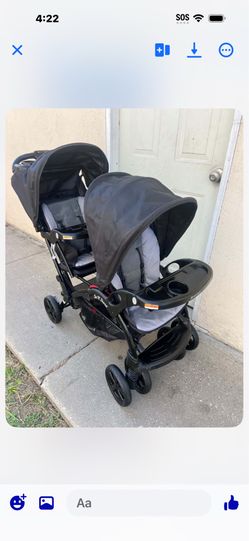 BABY TREND BABY JOGGER DOUBLE STROLLER