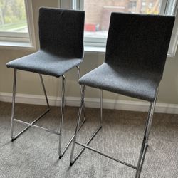 IKEA Volfgang Bar stool with backrest x 2