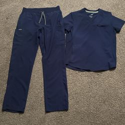 Landau Forward Navy Scrubs Set