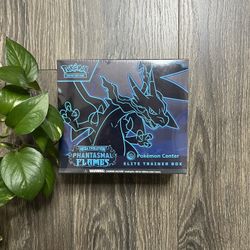 Pokemon TCG Mega Evolution Phantasmal Flames Pokemon Center ETB