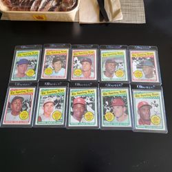 Vintage Baseball Hofs Cards Lot Of Of 58 Cards.